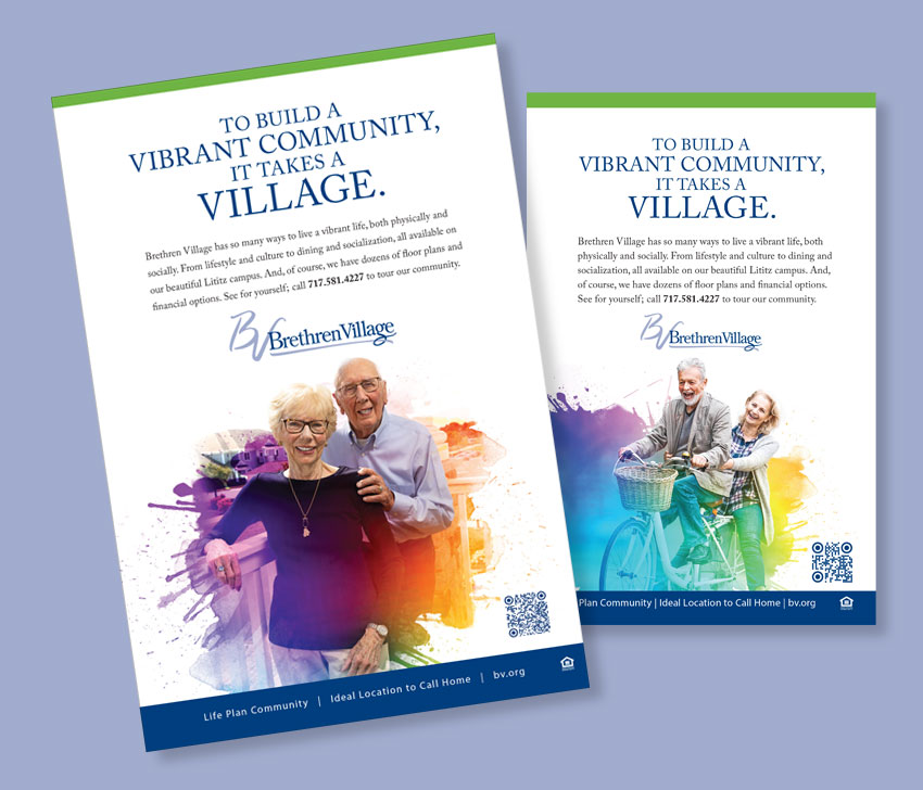 Brethren Village Print Advertising